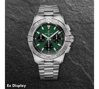 Ex-Display Breitling Avenger B01 Chronograph 42 Green Dial Watch AB0146101L1A1