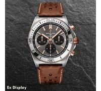 Ex-Display Breitling Chronomat B01 42 Triumph Brown Leather Strap Watch TB0134101M1X1