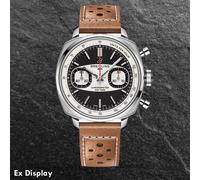 Ex-Display Breitling Mens Limited Edition Top Time 38 B01 Racing Beige Leather Strap Chronometer Watch AB01771A1B1X1