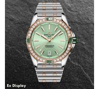 Ex-Display Breitling Super Chronomat Automatic 38 Light Green Watch U17356531L1U1