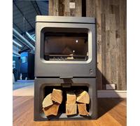 Ex-Display Charnwood Skye 5 Multifuel Ecodesign Logstore Stove - Blue Finish