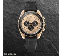 Ex-Display OMEGA Speedmaster Moonwatch Chronograph Rubber Strap Watch 310.62.42.50.99.001