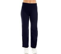 Ex High Street Brand Cotton Rich Jogging Bottoms for Women UK, Ladies Straight Leg Stretchy Jogger Pants Navy