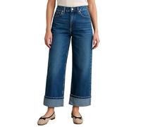 Ex High Street Brand Straight Leg Jeans for Women UK, Ladies Trousers Stretch Denim Womens Jeans High Waisted