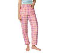 Ex High Street Brand Women's Pyjama Bottoms Check Print Cotton Pyjamas for Women UK, PJ Bottoms Women Ladies Cotton Lounge Pants