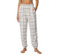 Ex High Street Brand Women's Pyjama Bottoms Check Print Cotton Pyjamas for Women UK, PJ Bottoms Women Ladies Cotton Lounge Pants