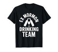 Ex Mormon Drinking Team Anti Religious T-Shirt
