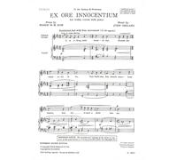 Ex Ore Innocentium: female choir or children's choir and piano. Partition de chœur.