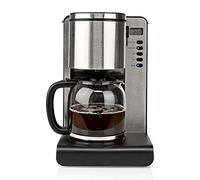 Ex-Pro 1.5L Filter Coffee Machine, 1000W Coffee Maker for up to 12 Cups, with Aroma Setting, Automatic Switch-Off, Anti-Drip, Keep Warm Function and Reusable Nylon Filter