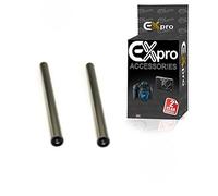 Ex-Pro® 15mm Rail Rod Black Aluminium Alloy 10cm 4" - Pack of 2