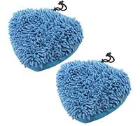 Ex-Pro® 2 Pack Replacement Steam Mop Floor Coral Microfibre Cleaning Pads Cover Compatible with Vax S2, S2S, S2ST, S3S, S3S+, S7