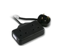 Ex-Pro 2 Way Gang Extension Garden/Outdoors/Rubber Black - 5m