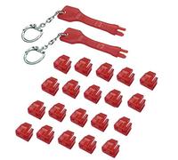 Ex-Pro 20x RJ-45 Port Blockers with 2 x Keys