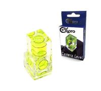 Ex-Pro® 2D Spirit Level for Camera hot shoe - Double Axis 2 Position - Compatible with/for Canon, Fuji, Nikon, Olympus, Lecia, Panasonic, Pentax, Samsung DSLR/SLR Cameras