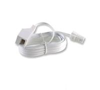 Ex-Pro® 2m Telephone Extension Cable Lead BT Style suitable for extending BT Telephone sockets to a new location 6 Way 631A - 2m