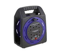 Ex-Pro 4 Gang Empty Cable Handbag Reel, Easy Carry Storage Stand Tidy, For Up To 15M Lead