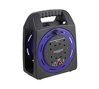 Ex-Pro 4 Gang Empty Cable Handbag Reel, Easy Carry Storage Stand Tidy, for up to 15m Lead