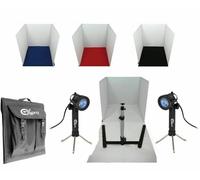 Ex-Pro 40cm 15" Camera Photo Studio Light Tent Kit Lighting Tripod Stand Softbox