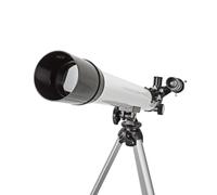 Ex-Pro 50/600 Refractor Telescope for Adults Beginners and Kids, 50mm Aperture 600mm Focal Length (50x-100x), Adjustable Tripod, for Astronomy Stars Planet and Moon Watching