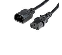 Ex-Pro 5m IEC C14 to IEC C13 Power Lead Extension Cable - Black