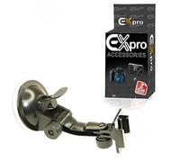 Ex-Pro® Adjustable Angle Suction Cup Camera Mount with Quick release plate Compatible with/for GoPro Action Cameras