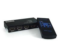 Ex-Pro® AV-Pro 3 Port HDMI IR Remote Switch- 3x1 (3 way input 1 output) - v1.4 Full 3D Support 1080i/1080p Ultra HD 2K/4K - HDMI Switcher