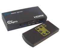 Ex-Pro® AV-Pro 3 Port HDMI v1.4 Full 3D Support/HDCP - HDMI Switcher