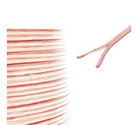 Ex-Pro® - AV-Pro 48 Strand Loud Audio/Speaker Cable, 2 x 0.75mm² [OD 5.6mm x 2.8mm] - 100m Reel