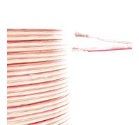 Ex-Pro® - AV-Pro OFC Oxygen Free Copper Loud Audio/Speaker Cable, 2 x 0.75mm² [OD 5mm x 2mm] - 20m Reel