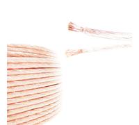 Ex-Pro® - AV-Pro OFC Oxygen Free Copper Loud Audio/Speaker Cable, 2 x 1.5mm² [OD 7mm x 3.5mm] - 20m Reel