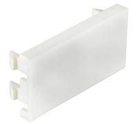Ex-Pro Blank Blanking Module Modular (25 x 50mm) Oulet Socket for Wall Plate Frame Faceplate - 10 Pack
