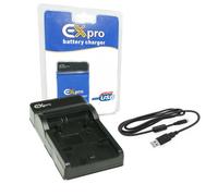 Ex-Pro® BN-V306, BN-V306U, BN-V312 Ultra Slim USB Charger for JVC Camcorders [See Description for models]