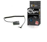 Ex-Pro® Canon DR-E10 LP-E10 Coupler Cable for Ex-Pro Rechargeable Battery Power System for Canon EOS 1100D