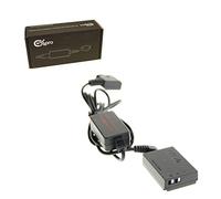 Ex-Pro D-Tap Dtap Power Type B 2 Pin Male to Canon DR-E12 LP-E12 Power Supply Adapter Coupler for Canon Cameras [See Description for Models]