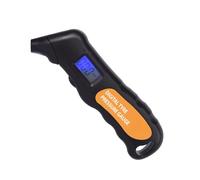 Ex-Pro Digital Tyre Pressure Gauge 100 PSI 4 Unit Settings with Backlit LCD and Non-Slip Grip for Car Truck Bicycle
