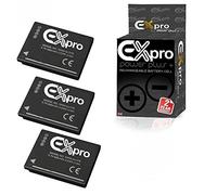 Ex-Pro DMW-BCH7E Li-on Battery for Panasonic Lumix [3 Pack]