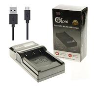 Ex-Pro DMW-BTC10E DMW-BLF19, DMW-BLF19E LCD Go-Charge USB Charger for Panasonic Lumix Model [See Description for Models]