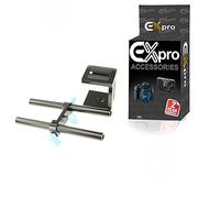 Ex-Pro® DSLR Focus 5D2 5D3 Rig Rail System 15mm/280mm Rod Rig support with adjustable mount plate 1/4" & 3/8"