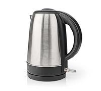 Ex-Pro Electric Kettle, 2200W, Stainless Steel Cordless Kettle, Boil Dry Protection & Auto Shut Off, 1.7L Jug for Hot Water Tea or Coffee, Cordless 360° Swivel Base, Silver