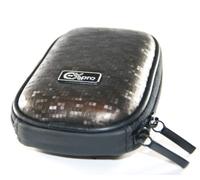 Ex-Pro® Expression Collection - Bronze Matrix - Hard Clam Shock proof Digital Camera Case Bag CR50818Q for Rekam 535, 565, ML60, ML65 - Ricoh CX1, GX8, R1, R1v, R2, R3, R3, R4, R5, R6, R7, R8, R30, R40, R50, R530, R7730, RR630, RR660, RR730, RR750, RR770 - Rollei Compactline 150, 50, 90, RCP8330 & More.