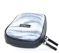 Ex-Pro® Expression Collection - Illusion Grey - Hard Clam Shock proof Digital Camera Case Bag CR51015N for Hewlett & Packard HP CA350, HP CB350, HP SB360 - Leica C-Lux 3, C-LUX1, C-LUX2 - Polaroid i735, i737, i834, i835, m737t, t1032, t831 - Praktica Luxmedia DCZ10.2, DCZ10.4, DCZ8.3, Dpix 9000, Dpix 910Z, LM8403, 10TS, 12-HD, 12-XS, Simplix5 & More.