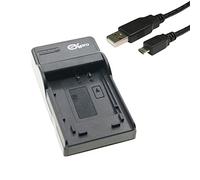Ex-Pro EZi-Power NP-BY1 USB Charger with USB Cable for Sony HDR-AZ1 HD Action Cam Mini AZ1