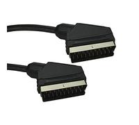 Ex-Pro Gold SCART Video TV VCR DVD Cable 21 Pin Fully Wired RGB Lead - 5m