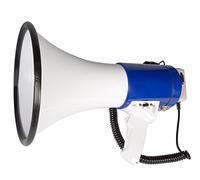 Ex-Pro® Handy Loud compact megaphone with built-in Siren, &Whistle, detachable Microphone