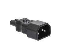 Ex-Pro IEC 320 C7 Female to C14 Male Power Converter Adapter