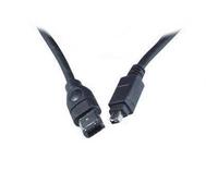 Ex-Pro JVC Part VC-VDV206U Firewire iLink DV IEE1394 Cable Lead 3m [4-6 Pin]