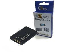 Ex-Pro Olympus LI-60B, LI60B, High Power Plus+ 2 Year Warranty Replacement Lithium Li-on Digital Camera Battery for Olympus C-575, C575, FE-370 FE370, X880, X-880