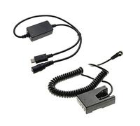 Ex-Pro On-The-Move USB-C PD System, USB-C to DC Coupler Cable Converter Adapter with Ex-Pro EP-5 EN-EL9 Battery Coupler, for Nikon D40, D40x, D60, D3000, D5000