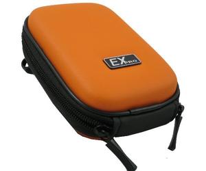 Ex-Pro® Orange Hard Clam Shock proof Digital Camera Case Bag CR308H for Panasonic Lumix DMC-F1, DMC-F2, DMC-F3, DMC-F4, DMC-FH1, DMC-FH2, DMC-FH3, DMC-FH5, DMC-FH7, DMc-FH20, DMC-FH25, DMC-FH27, DMC-FP1, DMC-FP2, DMC-FP3, DMC-FP8, DMC-FS2, DMC-FS3, DMC-FS5, DMC-FS7, DMC-FS9, DMC-FS10, DMC-FS11, DMC-FS12, DMC-FS14, DMC-FS15, DMC-FS16, DMC-FS18, DMC-FS20, DMC-FS22, DMC-FS25, DMC-FS33, DMC-FS35, DMC-FS37, DMC-FS42, DMC-FS6, DMC-FS62, DMC-FT1, DMC-FT2, DMC-FT10, DMC-FX01, DMC-FX02, DMC-FX07, DMC-FX08, DMC-FX09, DMC-FX3, DMC-FX7, DMC-FX8, DMC-FX9, DMC-FX10, DMC-FX12, DMC-FX20, DMC-FX30, DMC-FX33, DMC-FX35, DMC-FX37, DMC-FX40, DMC-FX48, DMC-FX50, DMC-FX55, DMC-FX60, DMC-FX66, DMC-FX77, DMC-FX78, DMC-FX90, DMC-FX100, DMC-FX150, DMC-FX500, DMC-FX550, DMC-FX580, DMC-LS1, DMC-LS2, DMC-LS25, DMC-LS60, DMC-LS65, DMC-LS70, DMC-LS75, DMC-LS80, DMC-LS85, DMC-LZ1, DMC-LZ8, DMC-LZ10, DMC-S1, DMC-S3, DMC-TS1, DMC-TZ2, DMC-ZX1, DMC-ZX3 & More.