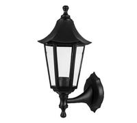 Ex-Pro Outdoor Wall Light Lantern, Led E27 11W, Ip44 Rated, Black
